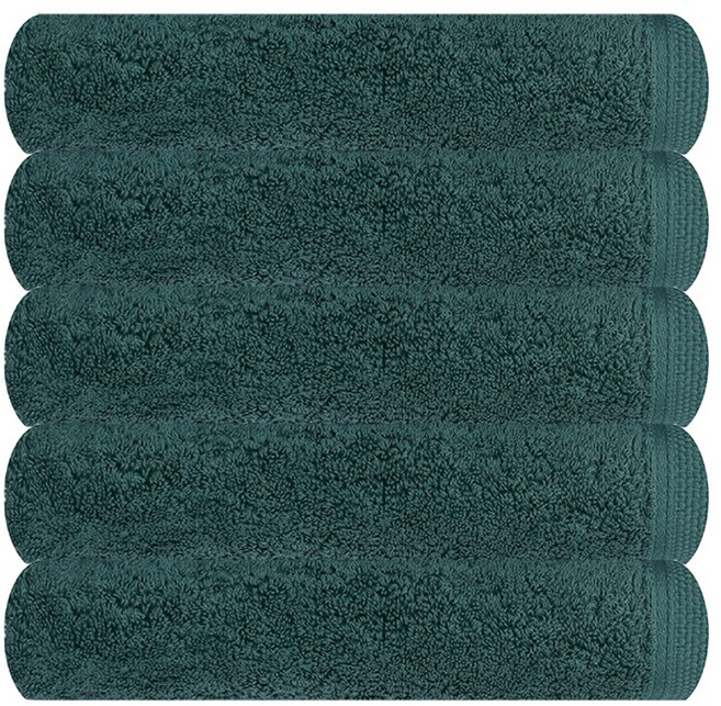 송월타올 200g 40수 케이즈 5매, 5개, 초록