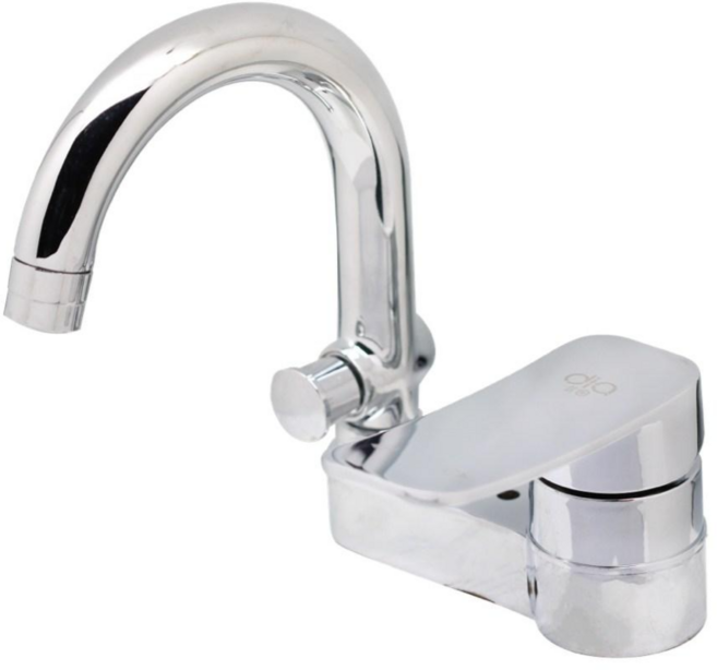 DIA S1-460(U) 4인치 세면대 샤워 겸용 수전 화장실 수도꼭지, 1개