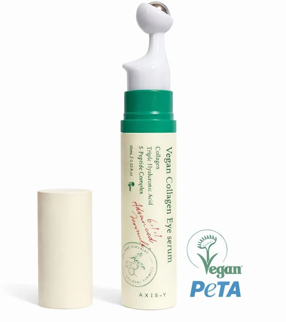 Axis Y 와이 Vegan Collagen Eye Serum 5 peptide Complex 10ml / 0.33 fl.oz. 1개 - 쿠팡