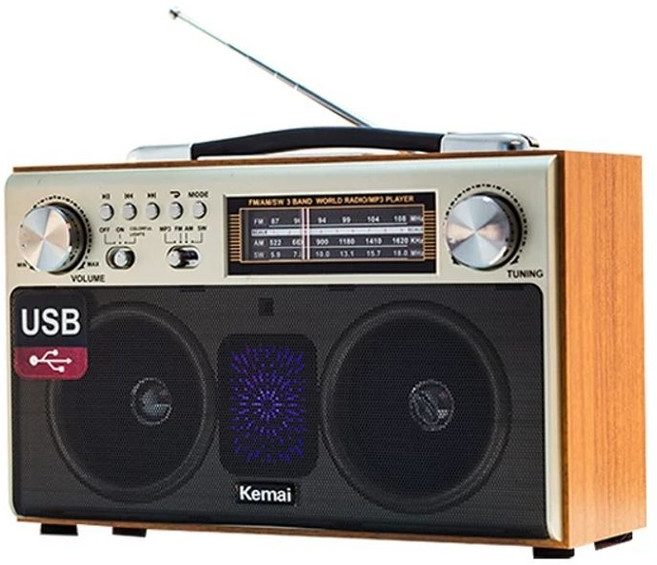 진공관 라디오 레트로 아날로그 고급형 MD-1702BT 티크, A. 공식 표준, A. 레트로 옐로우