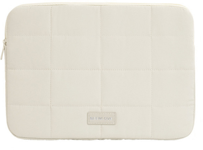 별의 바다 13~14인치/15 인치 노트북/아이패드 파우치, 1개, 베이지색