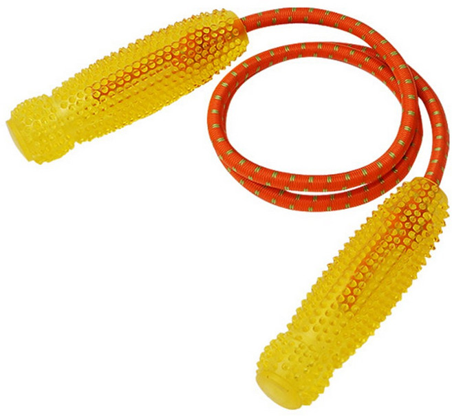 지압스트레칭로프끈 근력운동 손지압 전신스트레칭, 옐로우