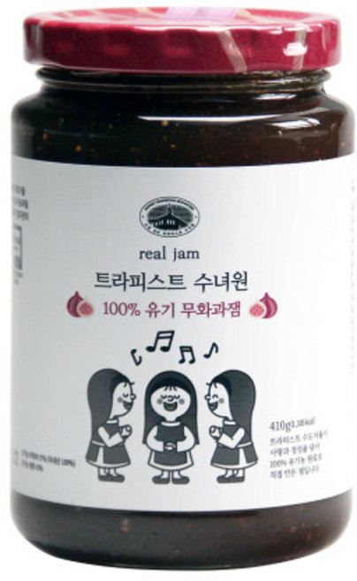 트라피스트 수녀원 유기농 무화과잼 410g, 1개