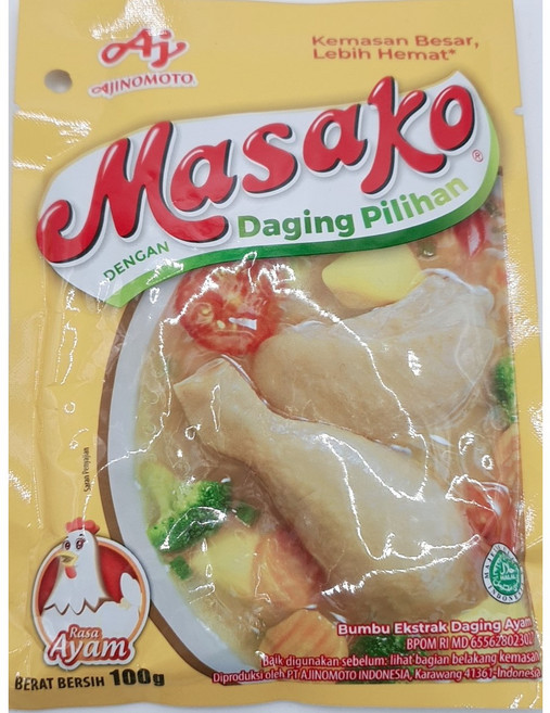 마사코라사 아얌 닭고기맛 (Masako Rasa Ayam) 100g, 1개