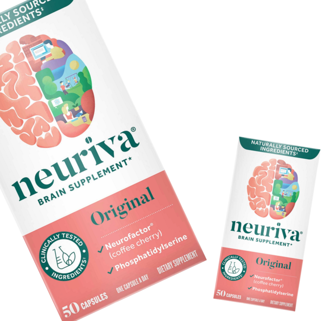 NEURIVA 뉴리바 브레인 오리지널 캡슐, 2개, 50정