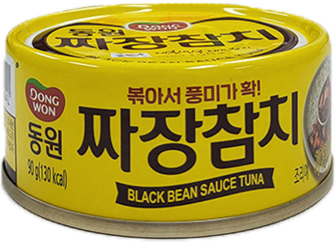 동원 짜장참치 캔, 90g, 60개