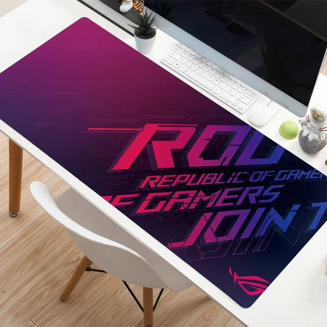 게이밍 장패드 ASUS Xxl 마우스 매트 Republic of Gamers ROG 대형 게임용 패드 카펫 고무 컴퓨, 300X600X2mm