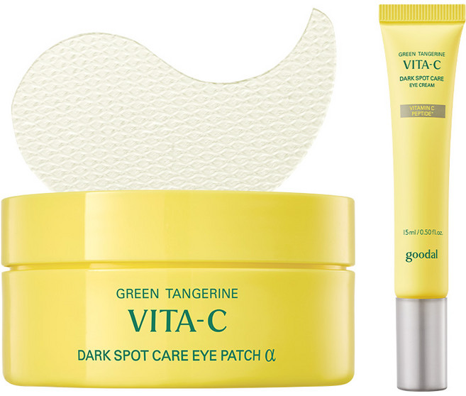 [미백SET] 구달 청귤 비타C 수분 아이 패치 AD 60매+증정, FREE, 1개, 60
