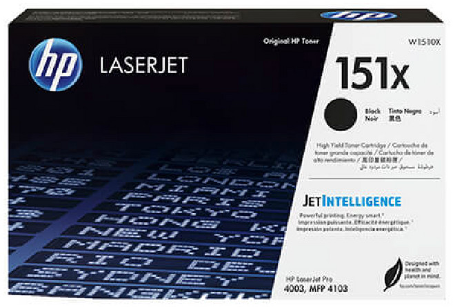 HP LaserJet W1510X 高性能碳粉匣, 黑色, 1個