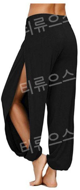 티류으스 여성용 옆트임 요가 조거 팬츠 하렘 스타일 레깅스 핏 편안한 루즈핏 + 섹시한 실루엣