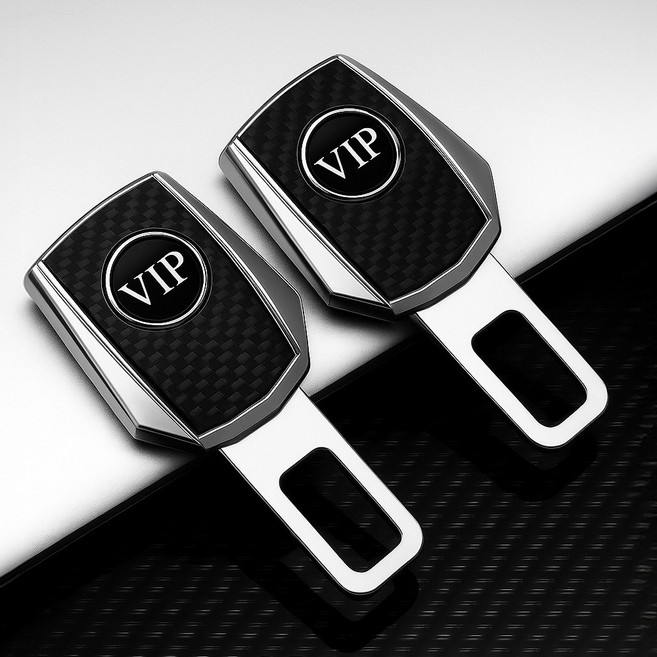 러너즈 안전벨트 클립 2개입 전차종 호환가능 연장클립 vip로고, 혼합색상, 1세트