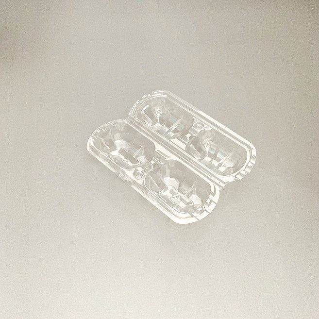 2구 계란포장 1 200장 난좌 계란보호 (구운란), 투명 (1200장)