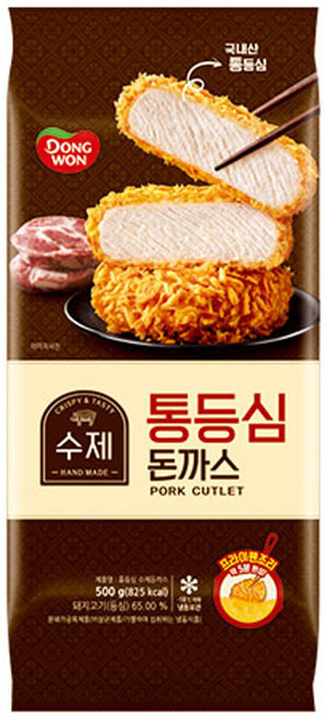 [동원] 수제돈까스 500g x3봉, 3개