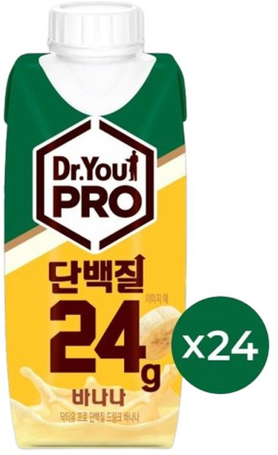 닥터유 프로 단백질 드링크 바나나 250ml 1박스(24입)