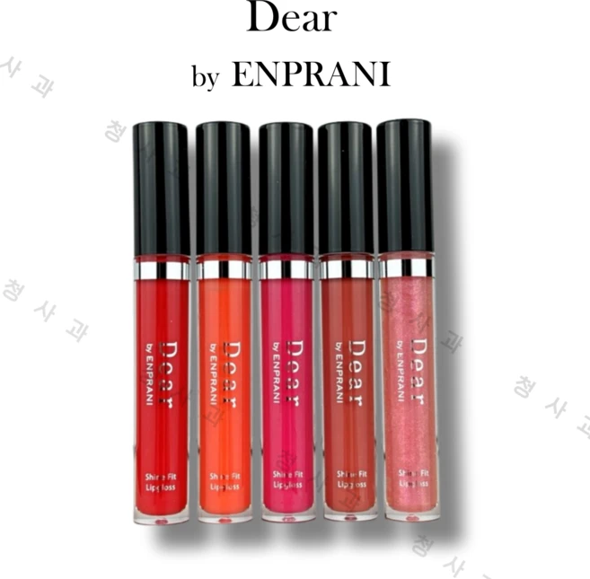 디어 바이 엔프라니 샤인핏 립글로스 (5가지 색상), 1개, 5.3ml, 05 크리스탈 베일 - 쿠팡