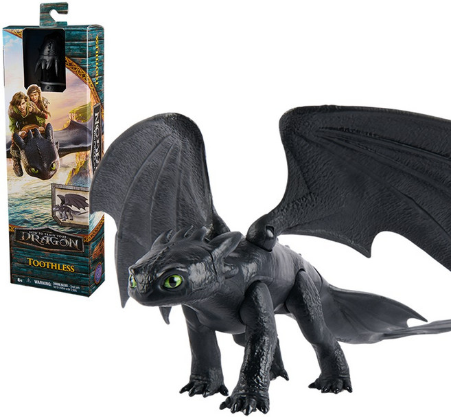 드래곤길들이기 투슬리스 피규어 10 x 5 x 30 cm, 1개