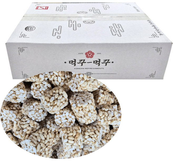 먹꾸먹꾸 옛날과자 한입 현미강정 750g 1세트