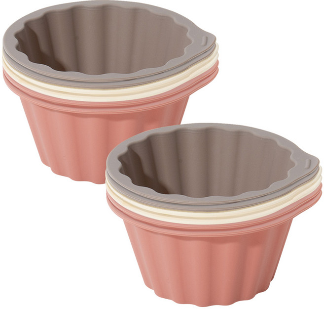 아띠래빗 쏙쏙 실리콘 머핀틀 중 3종 x 2P 세트, 2세트