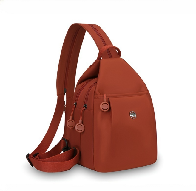 다기능 대용량 데일리 멀티백 단일숄더 크로스바디 백팩 여성 백팩 방수 경량 나일론 소재