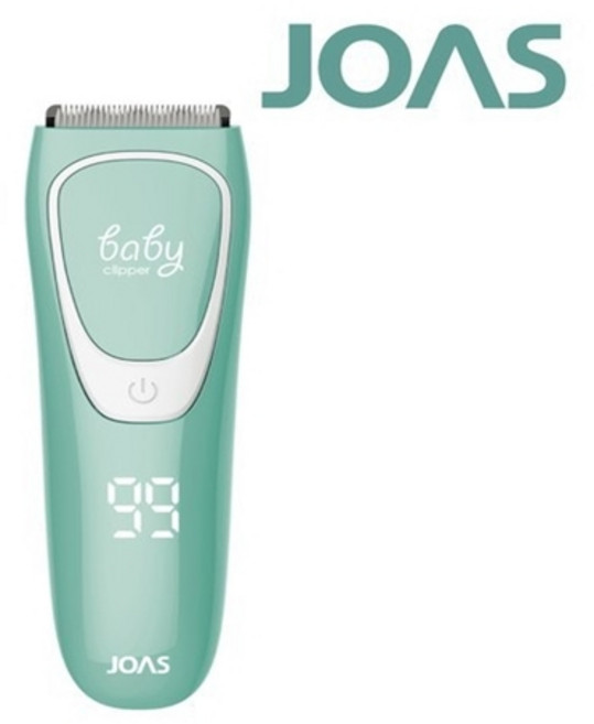 조아스 유아용 저자극 저소음 저진동 세라믹날 이발기, JC-4950