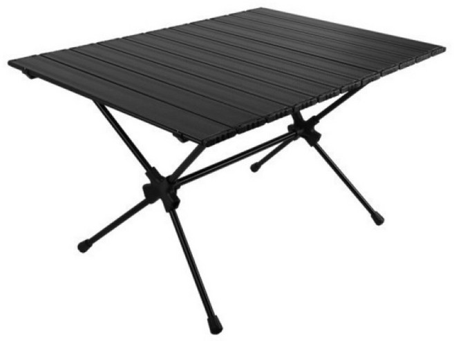 카르닉 경량 높이조절 2단 테이블, 블랙