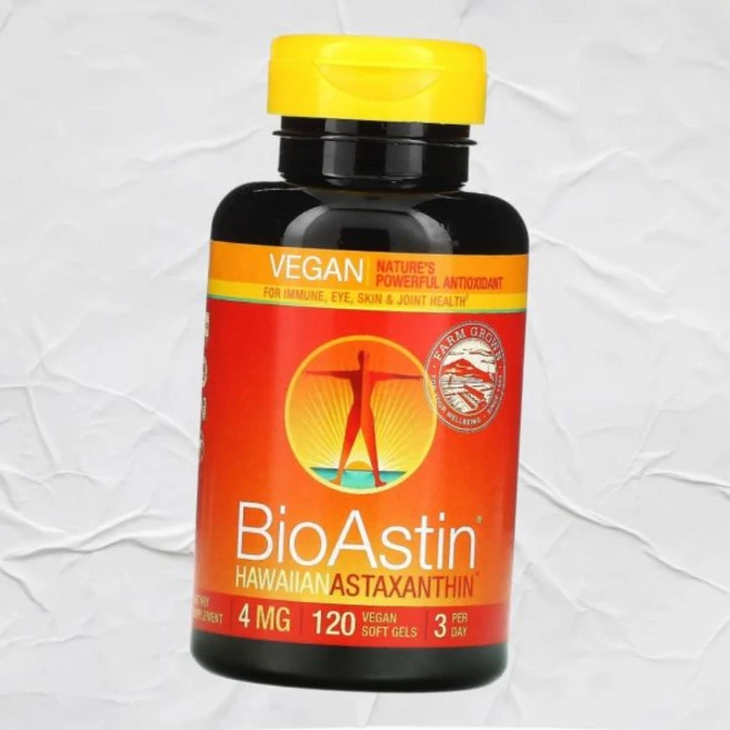 뉴트렉스하와이 바이오아스틴 4mg 120 비건 소프트젤, 120정, 2개 - 쿠팡