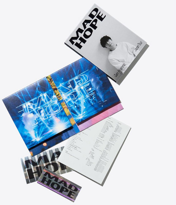 호시노겐 콘서트 블루레이2장+특전영상+스티커+북렛 presents MAD HOPE, 상품선택