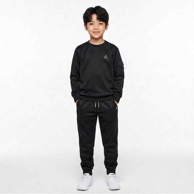 (매장정품) 블랙야크키즈 아동 상하복세트 맨투맨 조거팬츠