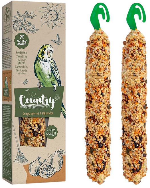 위트모렌 컨츄리 사과 무화과 앵무새 영양바 60g 간식, 1개