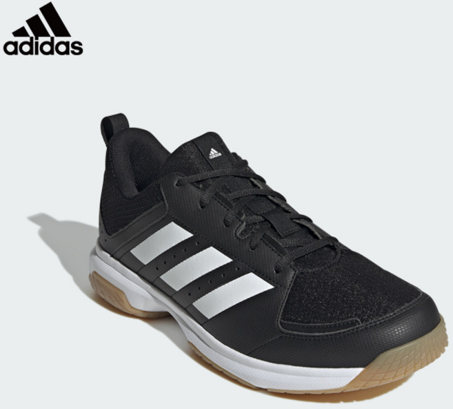 아디다스 리그라7 배드민턴화 탁구화 인도어화 입시체육 FZ4658 블랙