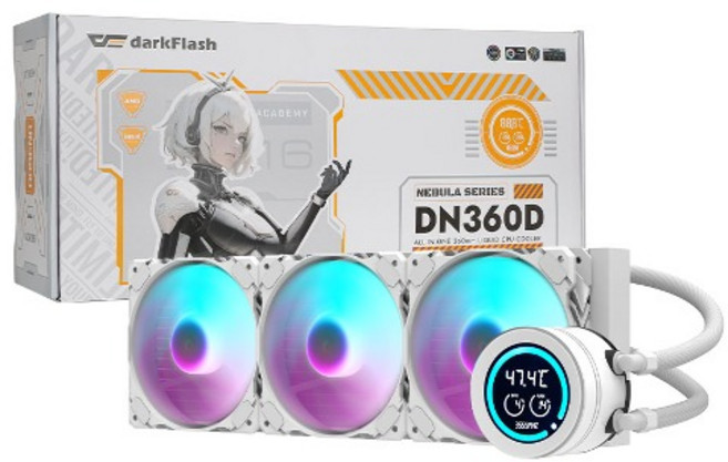 darkFlash NEBULA DN-360D ARGB (화이트), 1