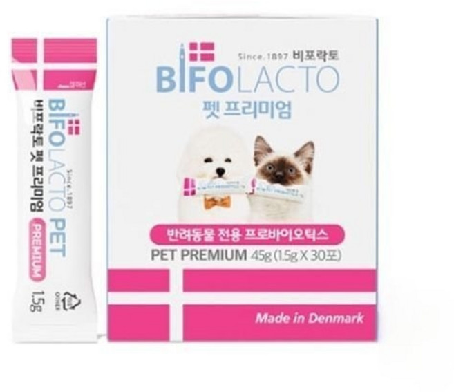 면역 피부 피모 비포락토 펫 애견 강아지 전용 프리미엄 프로바이오틱스 유산균 15gx30포, 장건강/유산균, 1개