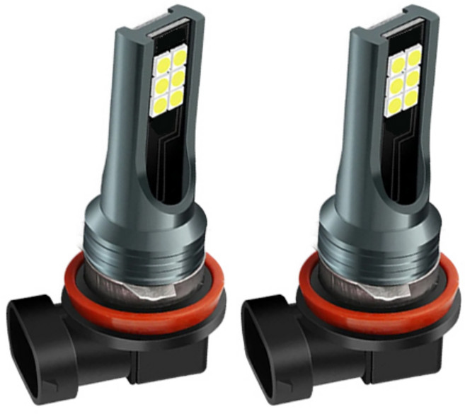 포터2 봉고3 (2014-2026년형) LED안개등 5W LPG 디젤 전용 (2개1세트), H8, 2개