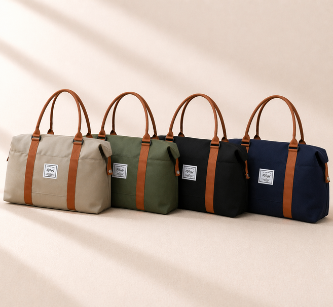 행복한일상 여행용 캐리어 보조 가방 보스턴가방