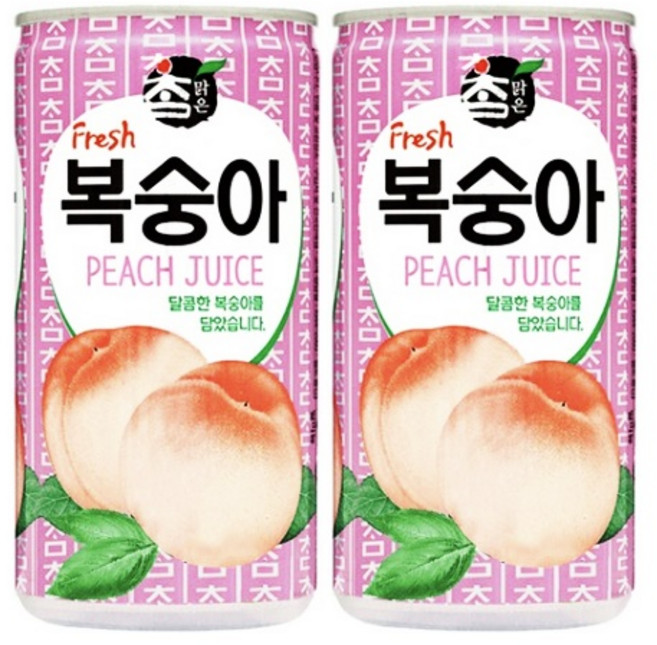 대일-참맑은복숭아175ml(30캔), 60개, 175ml