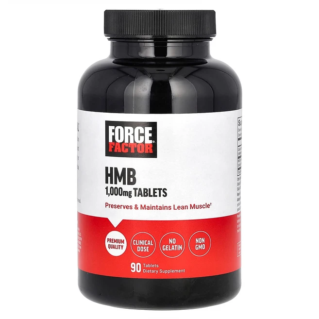 포스팩터 HMB 1000mg 90정, Force Factor 포스 팩터 HMB 1000mg, 1개 - 쿠팡