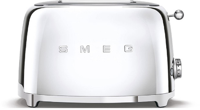 [일본 정규품]SMEG 스메그 토스터(2장 구이) (실버)