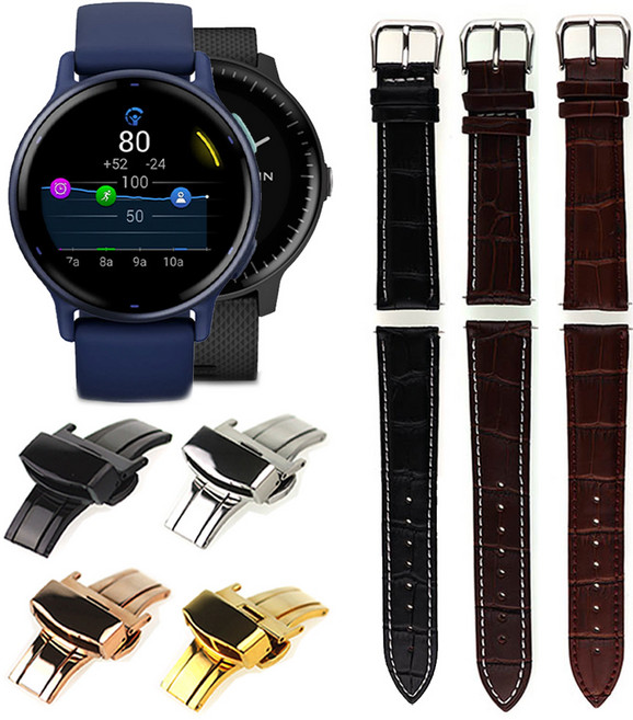 가민 비보액티브5 액티브3 20mm 스트랩 호환 가죽 9종 디버클밴드