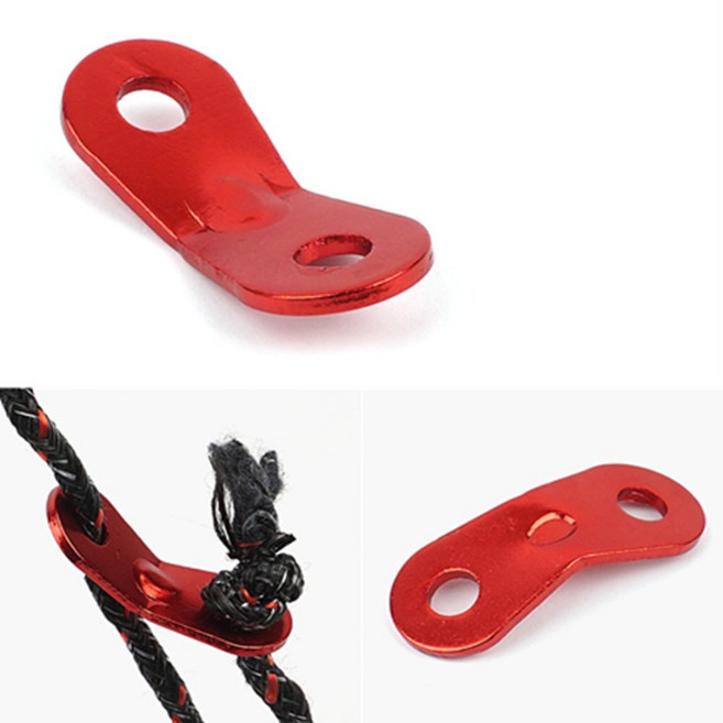 헤이븐픽 스트링 고정대 텐트줄고정클립, 실버