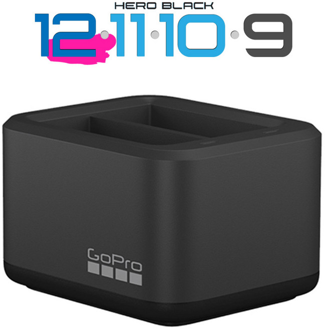 고프로12 충전기 벌크 정품 히어로 11 10 9 공용(배터리 제외), 1개