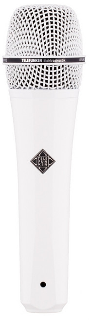 Telefunken 德律風根 M80 動圈式麥克風 全黑款 專業人聲麥克風 反拍樂器公司貨, 白色