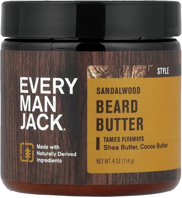 에브리맨 잭 비어드 버터 샌달우드 향 114g (4oz) EMJ-00102 - 쿠팡