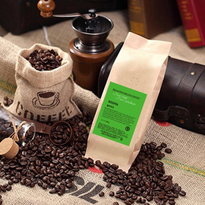 갓 볶은 볼리비아 200g 원두커피, 중간분쇄(커피메이커 핸드드립용), 1개