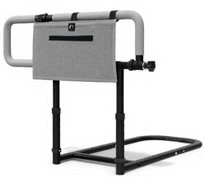 툴릭스 낙상방지 침대가드 어르신 침대손잡이 안정바 노인보호 접이식 침대안전가드, 그레이