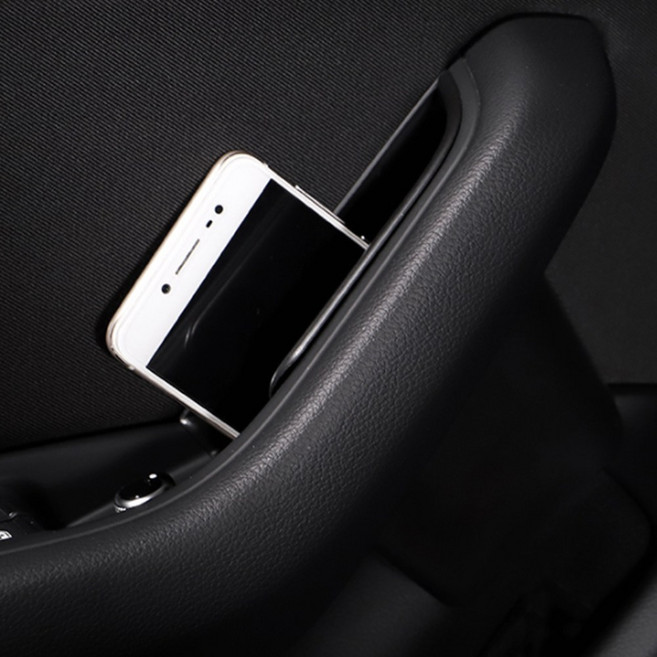 아우디 Q8 도어 손잡이 포켓 휴대폰 보관 정리함 호환 용품, 01. Q8도어포켓 1열 (운전석+조수석), 1세트