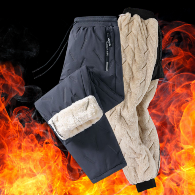 따숨이 방한바지 겨울 기모 양털 작업 패딩바지