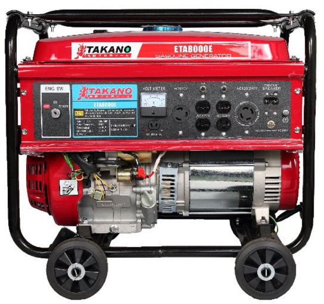 TAKANO ETA8000E 8000W 汽油發電機 含電啟動, 1個