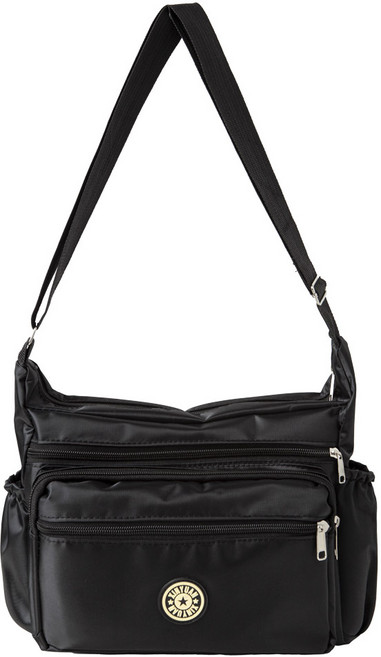 아디오르 데일리 지퍼 포켓 나일론 빅 크로스백 ADB011