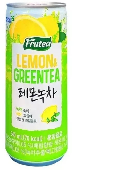 [셀러허브]푸르밀 레몬 녹차 240ml x 60캔