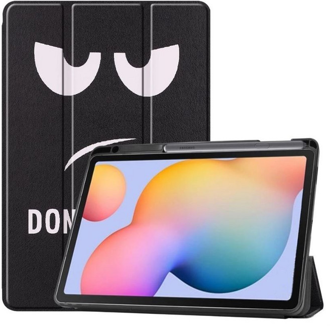 갤럭시탭 S6 라이트 lite 호환 SM-P610 SM-P615 스마트 북커버 케이스, 앵그리